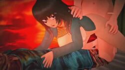 1girls 2boys 3d animated anya_(mouthwashing) black_hair clothed_female_nude_male female male moaning mouthwashing mouthwashing_(game) nurse sex sound space tagme video video_games