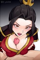 avatar_the_last_airbender azula brother_and_sister cleavage cock_worship incest jrpuls3 paizuri princess zuko