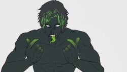 animation dancing flat_colors frame_by_frame grey_body grey_hair hotdogguman light_blue_hair naked ninetyhex nude oc penis reaper spicyseraphimm tagme twitter_username video wolf_ears yaoi