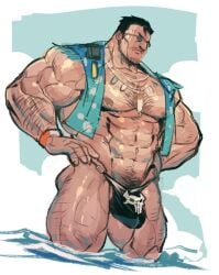 punisher (aqua arsenal) from marvel by rybiok