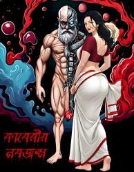 age_difference ai_generated beard beautiful beautiful_face beautiful_woman bengali bengali_female big_ass big_breasts big_butt big_muscles big_penis bindi blouse consensual consensual_cuckold consent cuckold cuckold_pov cuckolded cuckolding cyborg cyborg_(dc) cyborg_boy darkweb deformed_genitalia desi evil_face housewife hugo_strange imminent_anal imminent_fellatio imminent_oral imminent_orgasm imminent_penetration imminent_rape imminent_sex imminent_vaginal indian indian_clothes indian_female indian_style old_man older_male older_male_and_younger_female pornography professor professor_shonku robotic_arms robotic_genitalia robotic_limb robotic_limbs robotic_penis saree sari satyajit_ray scientist sexy_female sindoor spectacles traditional_art veiny_penis wife