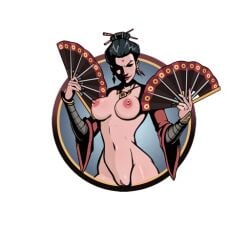 mti nude_filter shadow_fight_2 widow_(sf2)