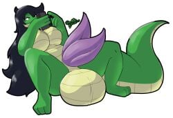 2_penises amy_alethino balls big_balls big_breasts big_penis big_tail breasts diphallia diphallism genitals hi_res huge_balls huge_cock hyper hyper_balls hyper_genitalia hyper_penis lying multi_genitalia multi_penis penis reptile scalie slitherspawn snake solo tail