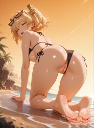 burnice white from zenless zone zero by revy neon