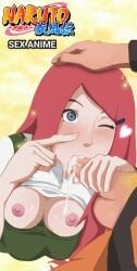 age_difference big_breasts big_penis blowjob cum_in_mouth eye_contact fellatio incest love_cock mother_and_son naruto naruto_shippuden sexanime uzumaki_kushina uzumaki_naruto