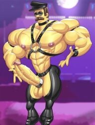 big_penis cock_ring leather ned_flanders wolfiecanem