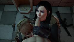 0zmann 1boy 2girls 3d 3d_animation animated animation big_penis blowjob blowjob_face call_of_duty call_of_duty_black_ops_cold_war helen_park_(cod) sfm sound source_filmmaker tagme video yirina_portnova