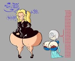 maria robotnik from sonic (series) by thebratstation