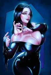 morticia addams from the addams family by nero undead