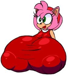 amy rose from sega by monstorlilly
