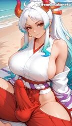 yamato from one piece by tsukoneko