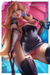 princess peach from mario (series) by olchas