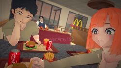 1girls 2boys 3d 3d_animation all_the_way_to_the_base big_breasts bouncing_breasts breasts cheating cheating_wife coca-cola cum_in_mouth cum_in_pussy cum_in_throat dad_(japanese_mcdonald's_commercial) deepthroat fellatio female female_pubic_hair huge_ass husband_and_wife irrumatio iwara japs8005 kissing_while_penetrated long_video longer_than_2_minutes longer_than_one_minute male mcdonald's mom_(japanese_mcdonald's_commercial) netorare ntr pubic_hair pussy shorter_than_3_minutes sound sound_effects sound_warning swallowing swallowing_cum tagme thick_thighs ugly_bastard vaginal_penetration video wide_hips yoru_mac