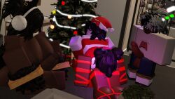 1futa 2femboys 3d 3males areolae ass balls breasts breasts_out christmas christmas_outfit christmas_tree completely_nude eating_ass female femboy gay hexyrr34 imminent_sex male nipples penis penis_out roblox robloxian source_request