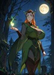 keyleth from critical role by elisabeth cheria