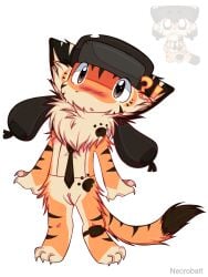 1anthro 1female 1girls :o ?! black_fur black_stripes black_tie blush blush_lines blushed_face blushing_female breasts brown_eyes character_request closed_pussy completely_naked completely_naked_female completely_nude completely_nude_anthro cream_fur female footprints furry furry_female furry_only glistening_body glowing_eyes innocent innocent_expression malino_species moakaut necrobait no_sex no_source orange_fur original_character pink_nipples pink_pussy pretty_blood pussy red_blush russian_hat small_breasts small_tits solo solo_anthro solo_female solo_focus tiger tiger_ears tiger_girl tiger_stripes tiger_tail watermark white_background white_stripes young young_anthro