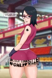 sarada uchiha from boruto: naruto next generations by grizzlyart