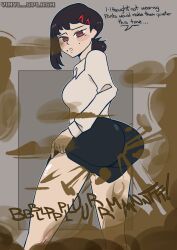 higashiyama kobeni from chainsaw man by vinylsplash