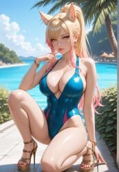 ahri from k/da series by trinity vermilion