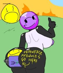 anonymous_artist ass ass_focus battle_for_bfb battle_for_bfdi battle_for_dream_island battle_for_dream_island_again bfb bfdi bfdia big_ass big_breasts big_butt breasts depressed distraught eyelashes female grass_field grassy_field inserting insertion jacknjellify jnj large_ass large_butt lollipop_(bfdi) massive_ass massive_butt nipples object_in_ass object_show object_show_community object_shows osc painted_butt revenge shiny smiling smirking solo_female superiorfox_(style) text text_focus the_power_of_two thighs thumbs_up tpot white_body women yellow_face_(bfdi)
