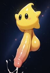 1boy ai ai_generated ball_with_hyper_features balls ballsack big_balls big_cock big_dick big_penis big_testicles cock cock_out cum cum_rope cum_string dick dick_out dot_eyes flaccid flaccid_penis floating flying gigantic_penis huge_balls huge_cock huge_testicles hyper hyper_balls hyper_cock hyper_dick hyper_penis hyper_testicles large_balls large_cock large_dick large_penis large_testicles leaking_cum luma male male_focus male_only mario_(series) massive_balls massive_cock massive_dick massive_penis nintendo penis penis_bigger_than_body penis_bigger_than_head penis_longer_than_body penis_out sagging_balls sagging_testicles saggy_balls scrotum small_but_hung solo solo_focus solo_male star testicles veiny_penis yellow_star