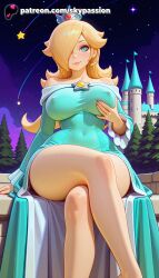 princess rosalina from mario (series) by skypassion