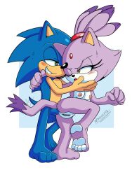 blaze the cat from sega by spindasher98