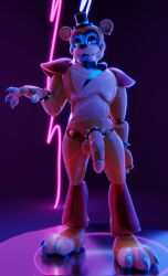 glamrock freddy from five nights at freddy's by vincead
