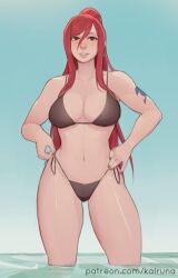 erza scarlet from fairy tail by kalruna