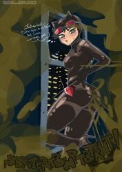 catwoman (arkham) from batman (series) by vinylsplash