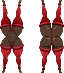 ale-mangekyo ass big_ass brown_skin commission dark_skin dat_ass female mannequin_(silent_hill) monster monster_girl red_toenails sharp_nails silent_hill silent_hill_2 solo thong