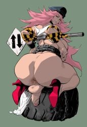 1futa anus anys ass balls beret bottomless breasts burustandin busty canon_futa capcom choker cock-tail color colored coloring colorization colorshun crop dickgirl figure final_fight futa_only futa_sans_pussy futanari futasub general hair heels high hips hourglass intersex kneeling lingerie long newhalf only penis poison_(final_fight) presenting rear restrained solo street_fighter tank testicles tied top trans trans_woman transfem up view wide