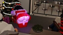 1femboy 3d 3males ass balls christmas christmas_outfit christmas_tree femboy functionally_nude gay hexyrr34 imminent_sex male male_only no_underwear penis penis_out presenting presenting_hindquarters roblox robloxian skirt source_request
