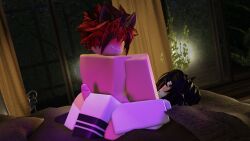 2femboys 3d anal anal_sex completely_nude femboy gay gay_sex hexyrr34 male penis roblox robloxian source_request tagme thighhighs
