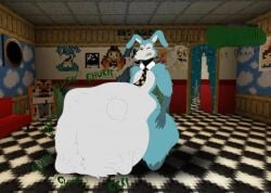 abdominal ambiguous analog_horror angry annoying anthro anthropomorphic background belly big blorp blue body bon_(the_walten_files) boy brother bulge bunny burp burping churn churning clothed collar description detailed digestion dominant dots eyes female forced fur glorp glorping growl growling grrr gut horror huge human hyper hyper_belly in lagomorph male male_focus male_only mandro22 minecraft_background multicolored navel necktie noises obnoxious observer onomatopoeia oral polka_dots polkadots prank pred predator prey rabbit same_size sister slosh sloshing stomach story talking teasing the_walten_files tie tie_tuft ugh unsatisfied unwilling vore vore_belly while white