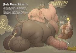 absorption_vore after_sex anal anal_vore anthro armpit_hair ass balls big_balls big_butt big_muscles big_penis bodily_fluids body_hair bovid bovine brute brutification cattle cock_vore cum demon duo english_text excessive_cum excessive_genital_fluids genital_fluids genitals growth heavy_musk hi_res holy huge_balls huge_butt huge_cock huge_muscles human hyper hyper_balls hyper_butt hyper_cum hyper_genitalia hyper_muscles hyper_penis impregnation lactating male male/male male_lactation mammal mass_vore muscles muscular musk oral_vore overweight penile penis pregnant pregnant_anthro pregnant_male profanity smelly solid_cum sweat t3ns3n taur text trait_theft transformation transformation_through_vore unusual_bodily_fluids unusual_cum unusual_genital_fluids vore