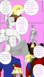 absurd_res anthro big_penis comic female genitals hi_res lagartixamesmo male penis