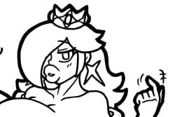 a big_breasts big_lips bimbo_lips breasts female lips mario_(series) mr.ctm mr_ctm princess_rosalina wip