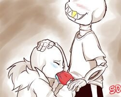 gay male_only sans sex sharp_teeth skeleton tagme underfell underfell_sans undertale undertale_fanfiction