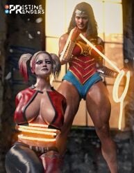 2girls 3d amazon ass athletic athletic_female batman_(series) big_ass big_breasts bottom_heavy breasts bust busty chest cleavage curvaceous curvy curvy_figure dc dc_comics demigod demigoddess diana_prince female female_focus female_only fit fit_female harley_quinn harley_quinn_(injustice) hero heroine hips hourglass_figure huge_ass huge_breasts injustice_2 large_ass large_breasts legs light-skinned_female light_skin lips mature mature_female pristinerenders slim_waist superhero superheroine themysciran thick thick_hips thick_legs thick_thighs thighs top_heavy top_heavy_breasts voluptuous voluptuous_female waist wide_hips wonder_woman wonder_woman_(injustice) wonder_woman_(series)