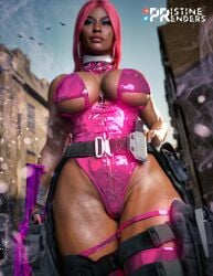 1girls 3d activision athletic athletic_female big_breasts bottom_heavy breasts brown-skinned_female brown_body brown_skin busty call_of_duty call_of_duty_modern_warfare_2_(2022) celebrity chest cleavage curvaceous curvy curvy_figure dark-skinned_female dark_skin digital_media_(artwork) earrings female female_only fit fit_female hair hips hoop_earrings hourglass_figure human infinity_ward large_breasts legs lips mature mature_female nicki_minaj pristinerenders rapper real_person singer slim_waist solo thick_thighs thighs top_heavy top_heavy_breasts voluptuous voluptuous_female waist wide_hips