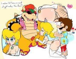 1girls 2boys anus ass big_ass big_breasts bikini blonde_hair blue_eyes bowser breasts bubble_butt casual_sex choker commission commissioner_upload earrings english_text fellatio female finger_in_ass group group_sex high_heels large_ass large_breasts male mario mario_(series) mmf_threesome multiple_boys multiple_views nintendo o-ring o-ring_bikini ot3 penis polyamory ponytail poolside princess_peach public public_sex saliva sex sex_from_behind spitroast sunglasses super_mario_odyssey sweat testicles text thick_lips thick_thighs thighhighs threesome thumb_in_ass thumbs_up timoteihiv toad_(mario) vaginal_penetration wedding_veil white_bikini