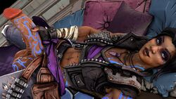 1futa 3d amara_(borderlands) big_penis borderlands borderlands_3 dentol dickgirl futa_only futanari masturbation muscles muscular muscular_futanari penis solo source_filmmaker