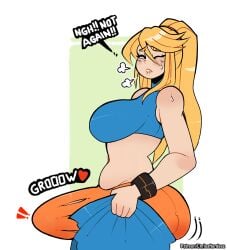 1futa 2024 ass big_ass big_ass_(futa) big_balls big_breasts big_cock big_penis big_testicles biting_lip blonde_hair blue_eyes blush bracelet breasts bulge bulge_through_clothing clothed clothes_lift clothing cock dialogue dickgirl english_text erection erection_under_clothes expansion eyes_half_open fully_clothed futa_only futanari genitals getting_erect growth hair_between_eyes hairband heart huff huge_balls huge_cock huge_testicles human ill_fitting_clothing large_penis light-skinned_futanari light_skin long_hair metroid midriff one_eye_closed onomatopoeia pale-skinned_female pale-skinned_futanari pale_skin penis penis_expansion ponytail pulling_up_pants samus_aran side_view simple_background solo standing sweat sweatdrop tenting testicles text thegreyzen thehornyzen tight_clothing tight_pants tight_pants_(meme) torn_clothes underwear unwanted_erection wardrobe_malfunction watermark zero_suit zero_suit_samus