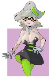 color fully_clothed large_breasts marie_(splatoon) orange_eyes pohuai_haidan_boom_(artist) splatoon