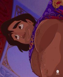 aladdin aladdin_(1992_disney_film) aladdin_(character) aladdin_and_the_king_of_thieves artist_request big breasts disney disney's_aladdin disney_prince male male_only tagme