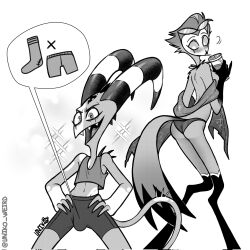 blitzo (helluva boss) from helluva boss by laviko weird