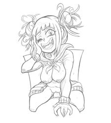 himiko toga from my hero academia by drillslewds