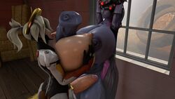 2futas 3d between_breasts blizzard_entertainment futa_only futanari horsecock huge_breasts huge_cock huge_penis huge_testicles hyper mercy overwatch paizuri source_filmmaker thick_thighs veiny_penis veiny_testicles widowmaker zccblp