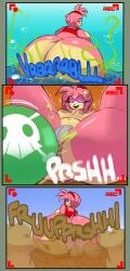 1girls amy_rose anthro balloon big_ass big_breasts big_butt big_thighs box bubble bubble_ass bubble_butt bubbles comic fart fart_bubbles fart_cloud fart_fetish farting farting_at_viewer furry hedgehog huge_ass huge_breasts huge_butt huge_thighs hyper_fart hyper_farting meltstoplock recording sega sonic_(series) sonic_the_hedgehog_(series) sweat sweating sweaty tape taped_pussy thick_thighs water